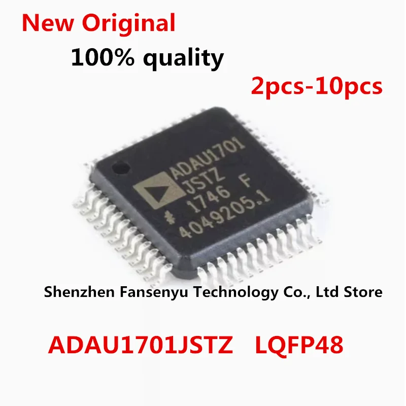 

100% New Original 2pcs-10pcs/lot ADAU1701JSTZ ADAU1701 LQFP48