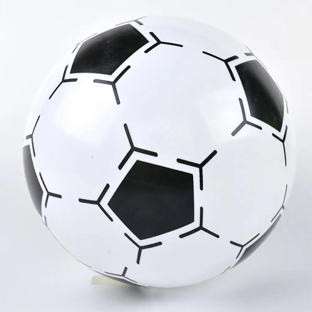 Children Inflatable Pvc Soccer Ball Toy Football Shape Bouncing Ball Gift For Kids Inflatable Toys Random Color