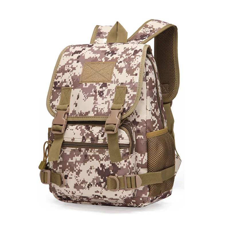 Imagem -05 - Mochila de Camuflagem Molle Tática Esportes ao ar Livre Jogos de Viagem Mochilas Escolares para Crianças Mochila de Caça para Crianças