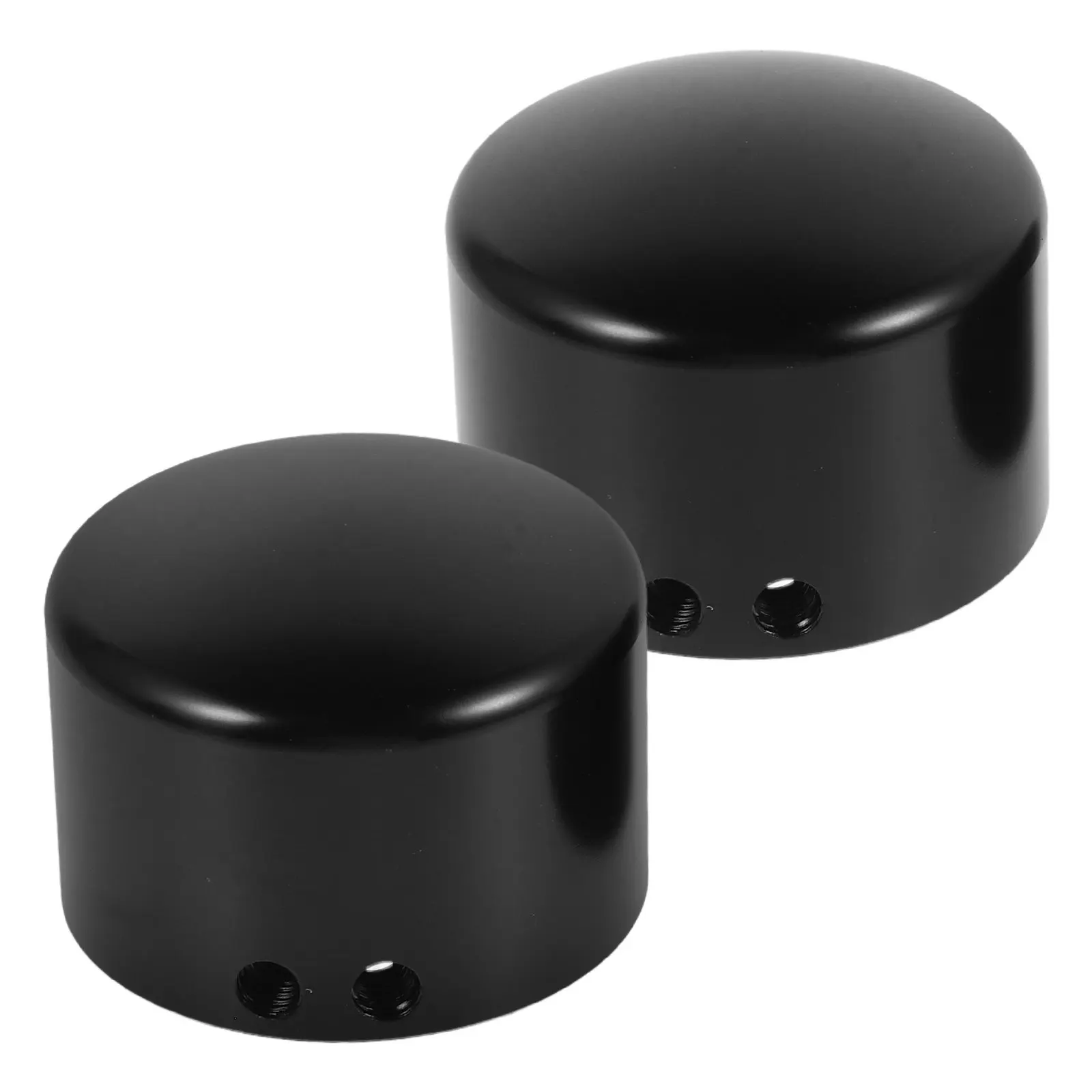 

2Pcs Aluminum Front Axle Wheel Hub Decorative Cap Protective Cover for Car Motorcycle Front Wheel Axle Aluminum Hub Cover