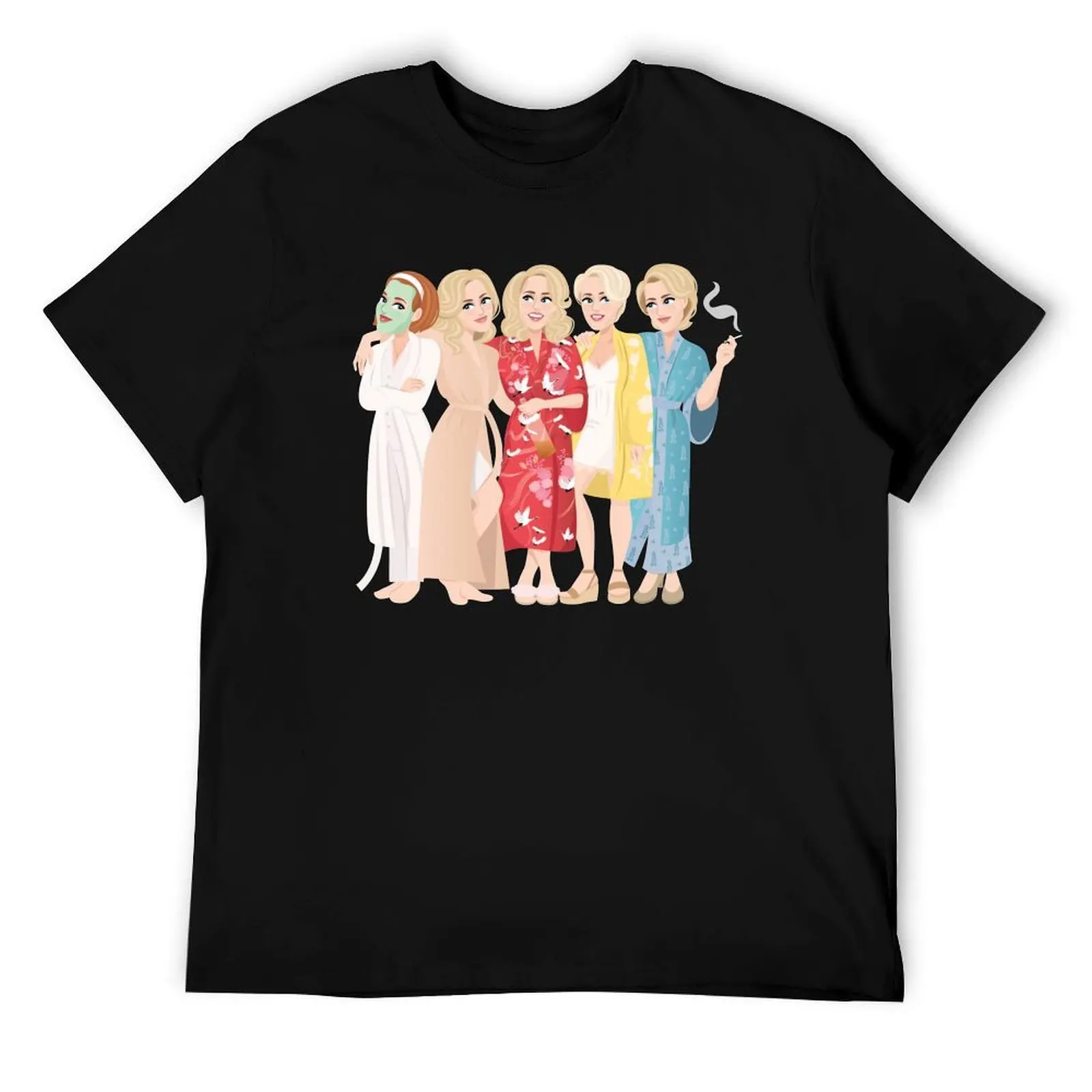 جيليان أندرسون - تي شيرت Robes تي شيرت للرجال تي شيرت للرجال من القطن المضحك #1