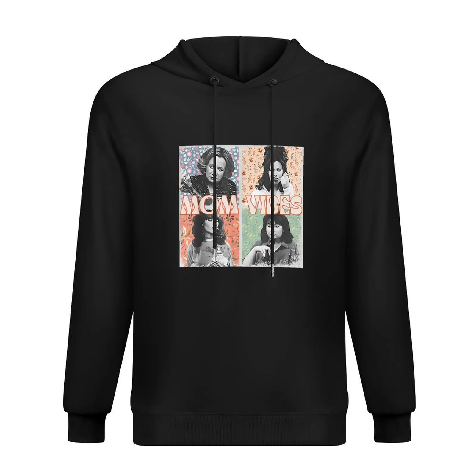 

90’s Mom Vibes Vintage Funny Mom Life Mother's Day Gift Hoodie male clothes japanese style mens hoodies