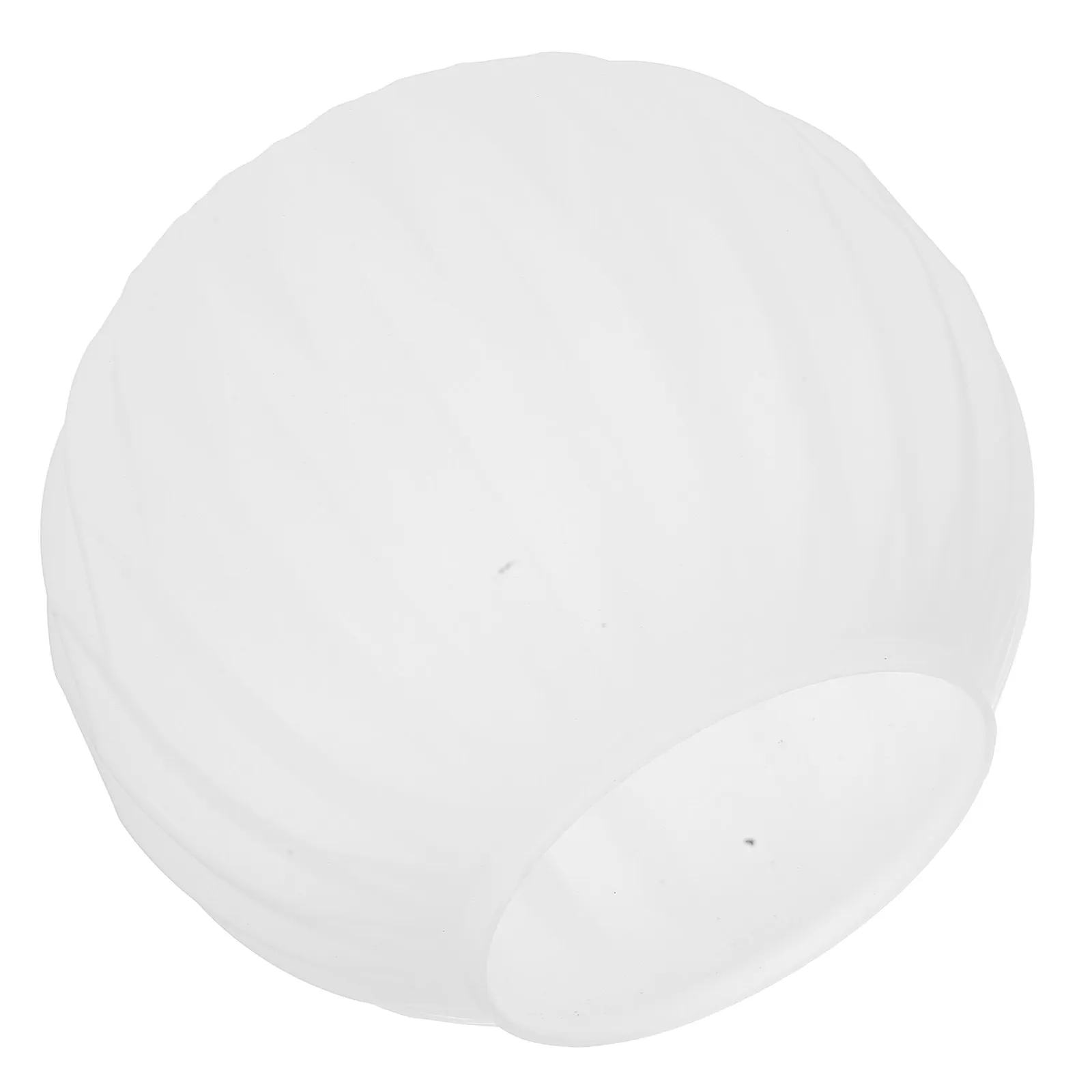 Replacement Glass Lamp Shade Milky White 180mm E27 Round Pendant Light Fixture Cover for Home Decor Lighting Replacement Globes