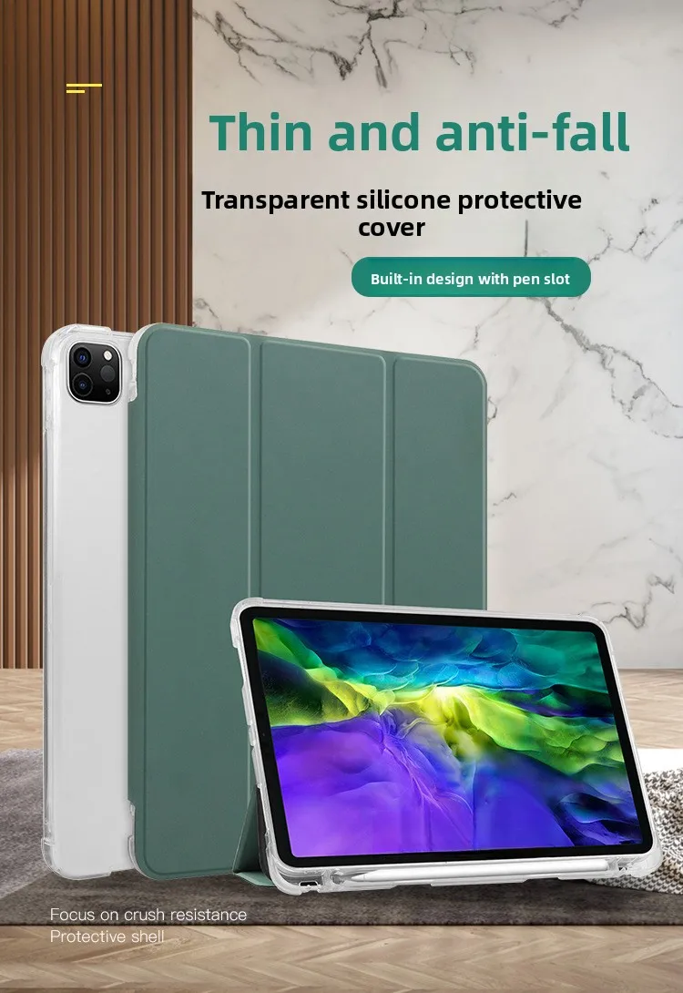 25 Für IPad 10.9 Schutzhülle 10.2 Airbag Anti-Drop-Hülle Tablet Air5 Stiftschlitz – Detail 1