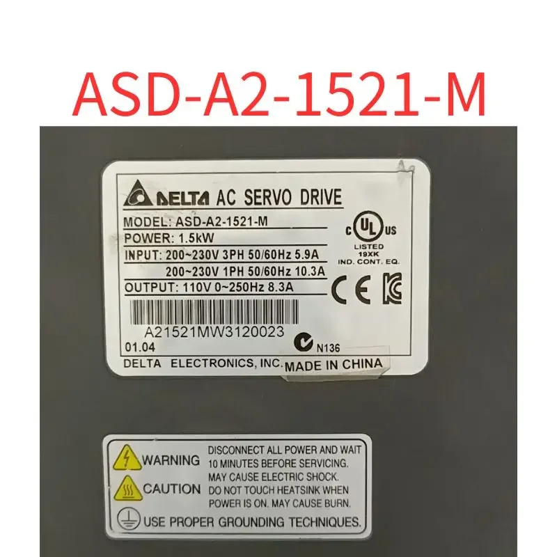 Brand New ASD-A2-1521-M servo driver 1.5KW 220V Fast Shipping