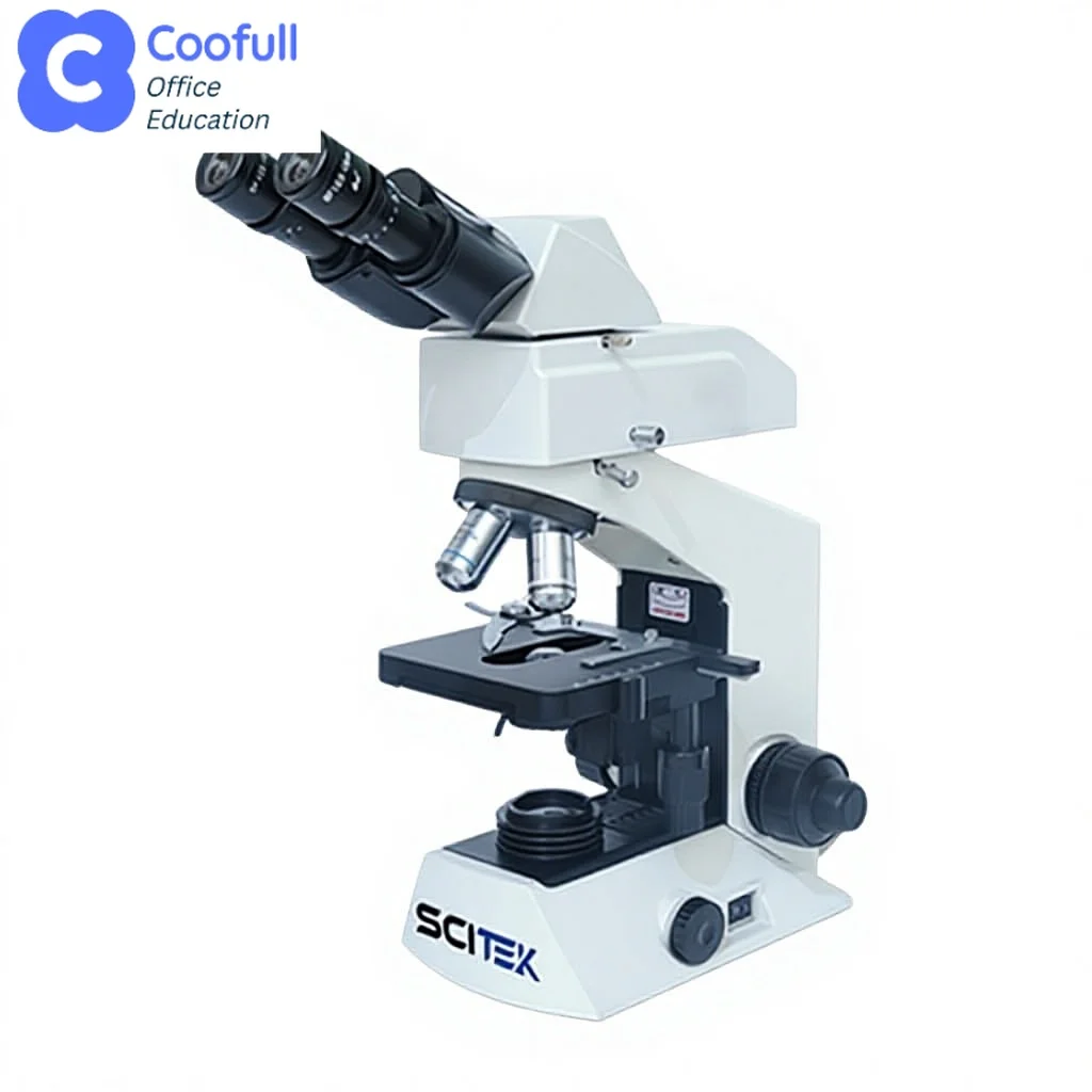 Digital LCD Fluorescence Microscope for Live Blood Cell and Dry Blood Analysis for Hospitals