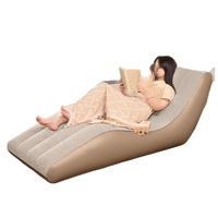 Lazy inflatable sofa outdoor portable beach air sofa folding camping music festival inflatable sofa sleeping bag