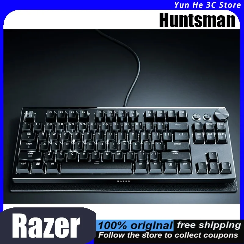 Razer Huntsman Mechanical Keyboard Pro-Grade 8 kHz Ideal for Esports Type-C Wired Ergonomic Design Linear Switch 2026 New Model