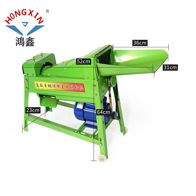 Household Small Corn Thresher Automatic Small Thresher Corn Special Thresher Efficient, Efficient and Labor-saving