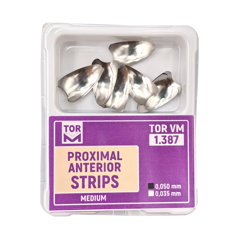 2box Dental Proximal Anterior Strips 2.387=1.387 2.388=1.388 Anterior Matrices Matrix System TOR VM Dental Restoration Materials