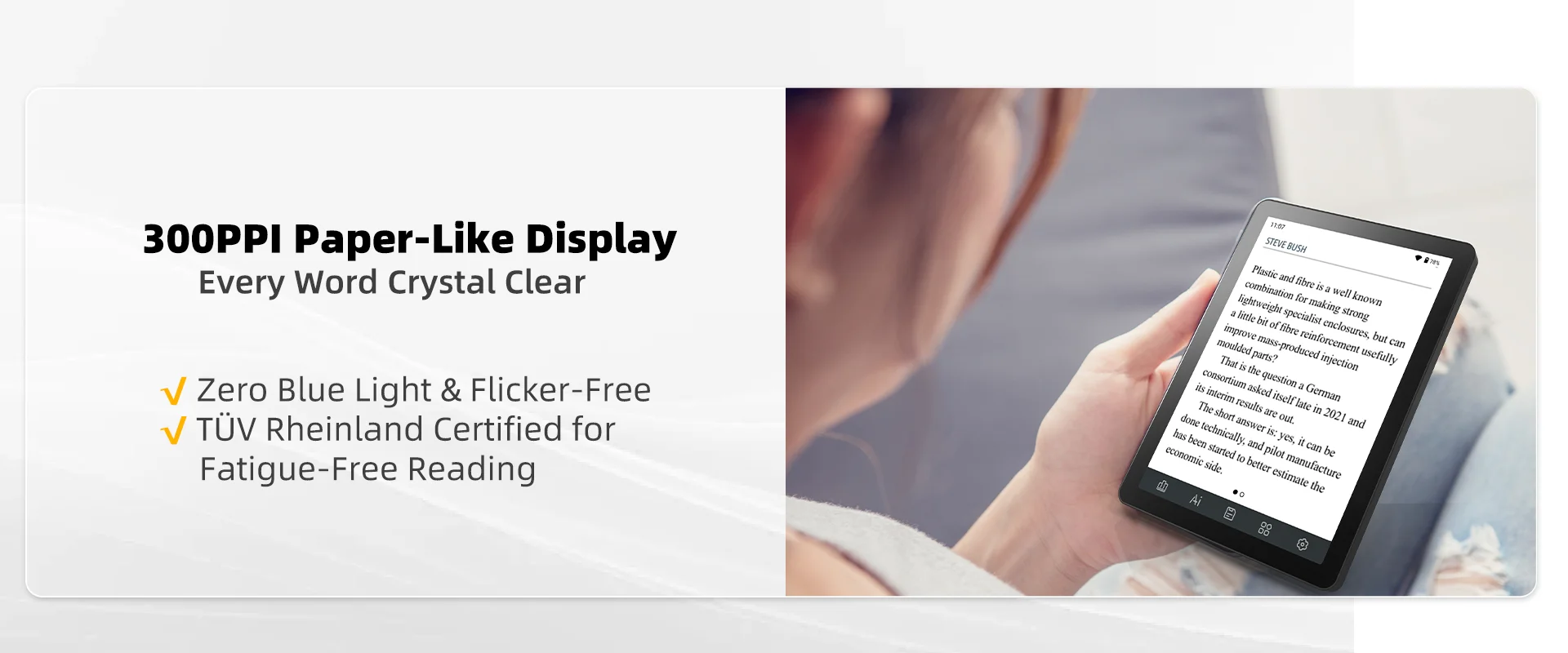 Bigme B6 Color E-Ink Reader — product detail 5