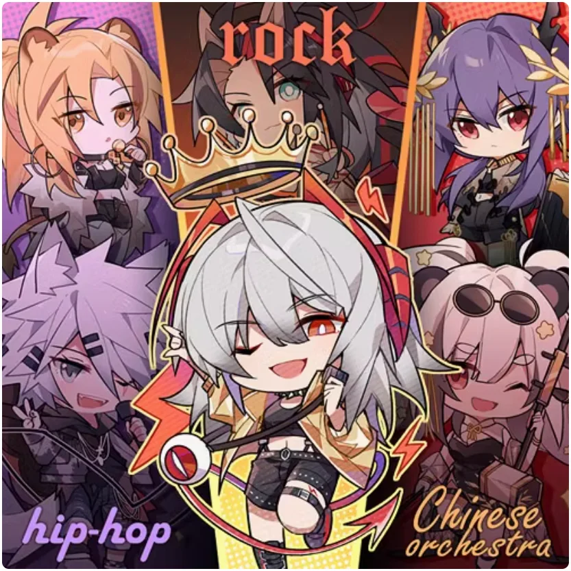 2024 Anime Arknights Ortam Sinestezi Tema Kolye Chen FEatet Blaze Akrilik Oyunu Küçük Stand Kartı Karikatür Hediye