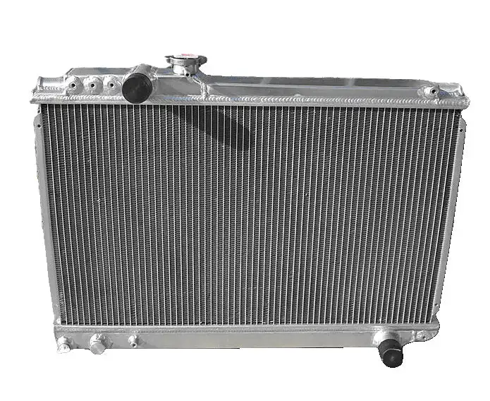 Aluminum Radiator for 1986-1993 Toyota Supra MK3 Soarer MZ20 7MGTE L6 3.0L Turbo/ NON-Turbo MT 1987 1988 1989 1990 1991 1992