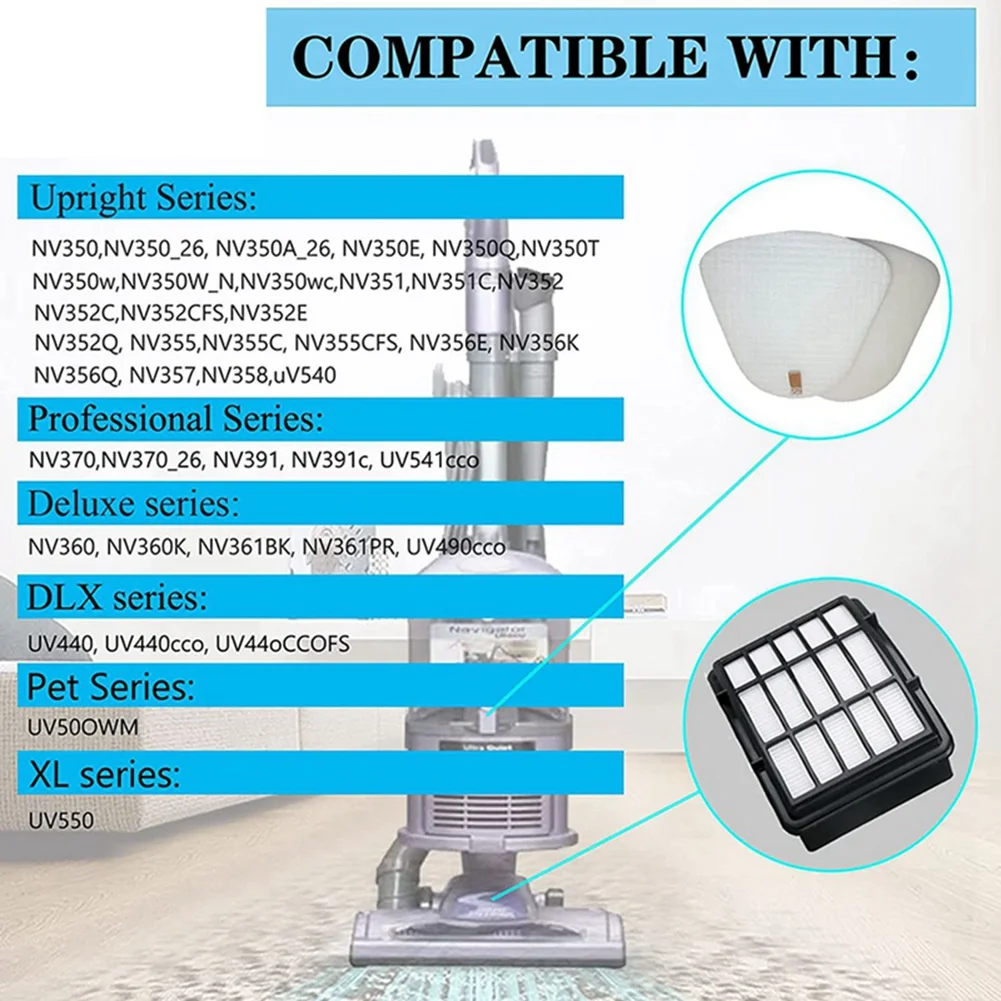 Hepa-Filter für Hai-Vakuum-Navigator weg heben nv350 nv351 nv352 nv355 nv356 nv357 Düsens taub sauger Teile ersetzen