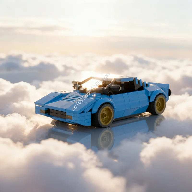 

275pcs MOC Lanciased Stratos City Champions Model Building Blocks Toy Construction DIY Creative Christmas Gifts Education Idea