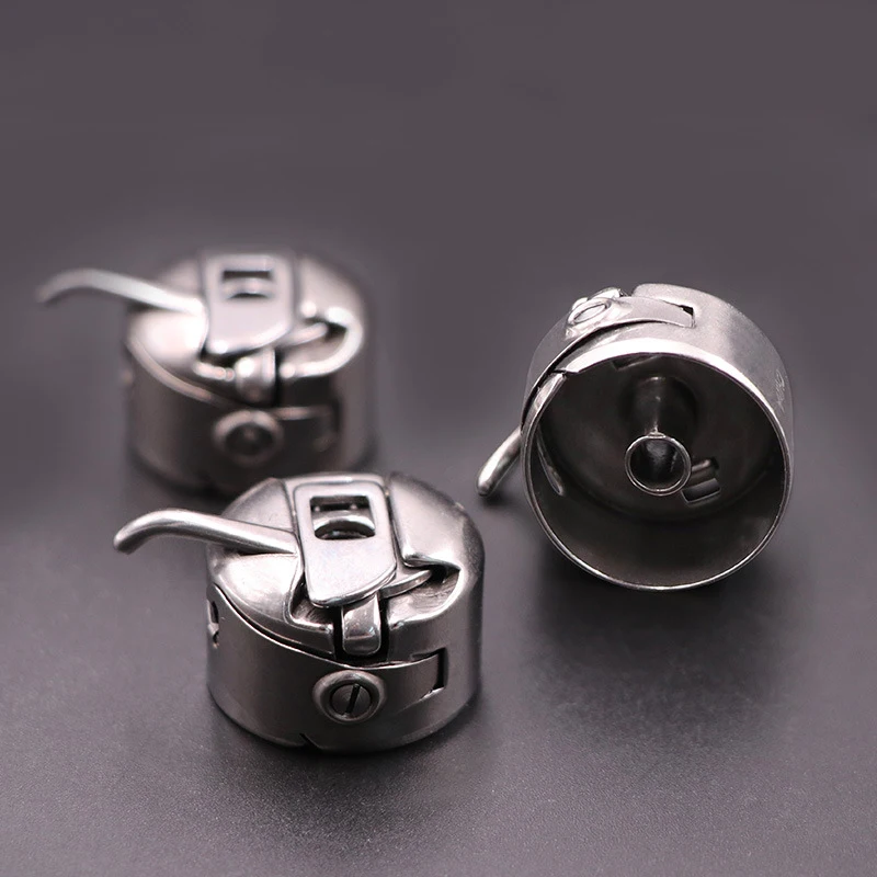 1PCS Sewing Machine Bobbin Case Stainless Steel Bobbin Case for Front Loading 15 Class Machines Suitable for Household Sewing