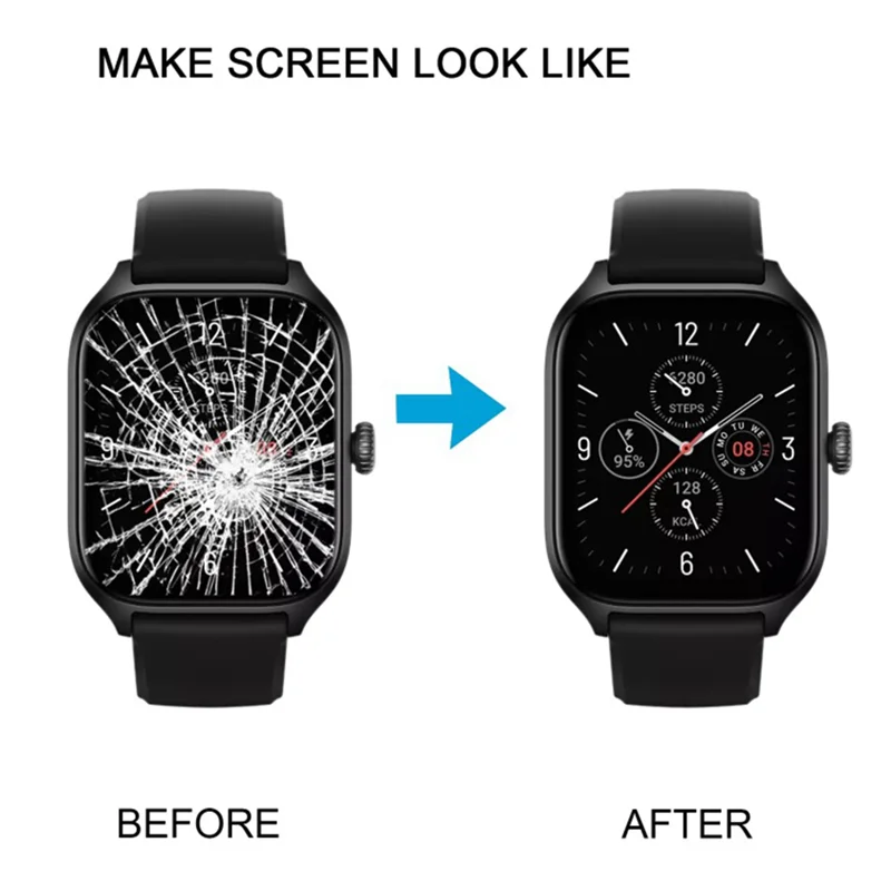 A99E-LCD Screen Watch Screen Amazfit GTS 4 Full Assembly Digitizer Repair Replacement Part