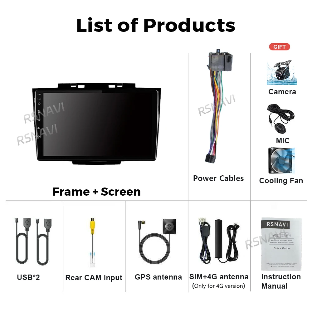 Android16 Qualcomm Carplay Car Radio For Great Wall H5 2010 - 2017 Multimedia Video Player Navigation GPS Stereo Head Unit Auto