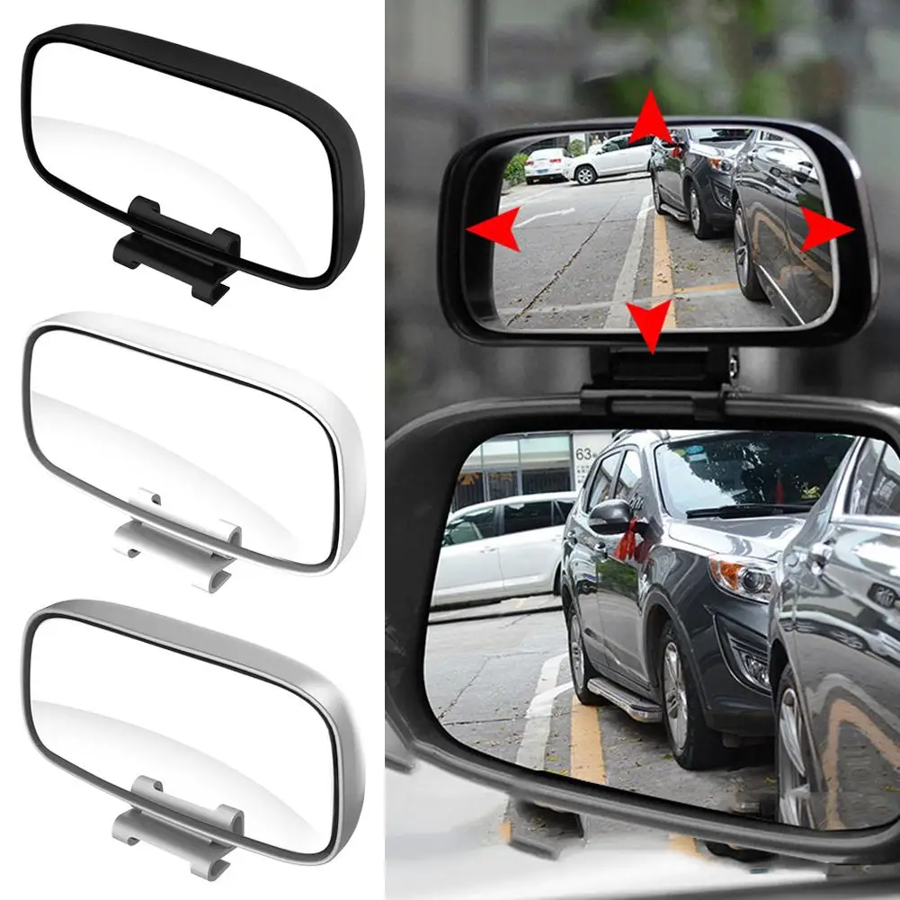 

Universal Car Blind Spot Mirror Wide Angle Mirror Adjustable Convex Rearview Mirror For Safety Parking Car Mirror YSR039 Z7N6