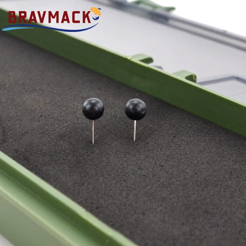 1pc Carp Fishing Box Stiff Hair Rig Board with Pins Carp Fishing Rig Box Wallet Rig Storage Box Fishing Tackle Box