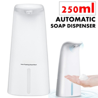 Automatic Soap Dispenser 250ml Foam Dispenser Foaming Soap Liquid Hand Sanitizer Foam & Alcohol Dispenser Infrared Sensor