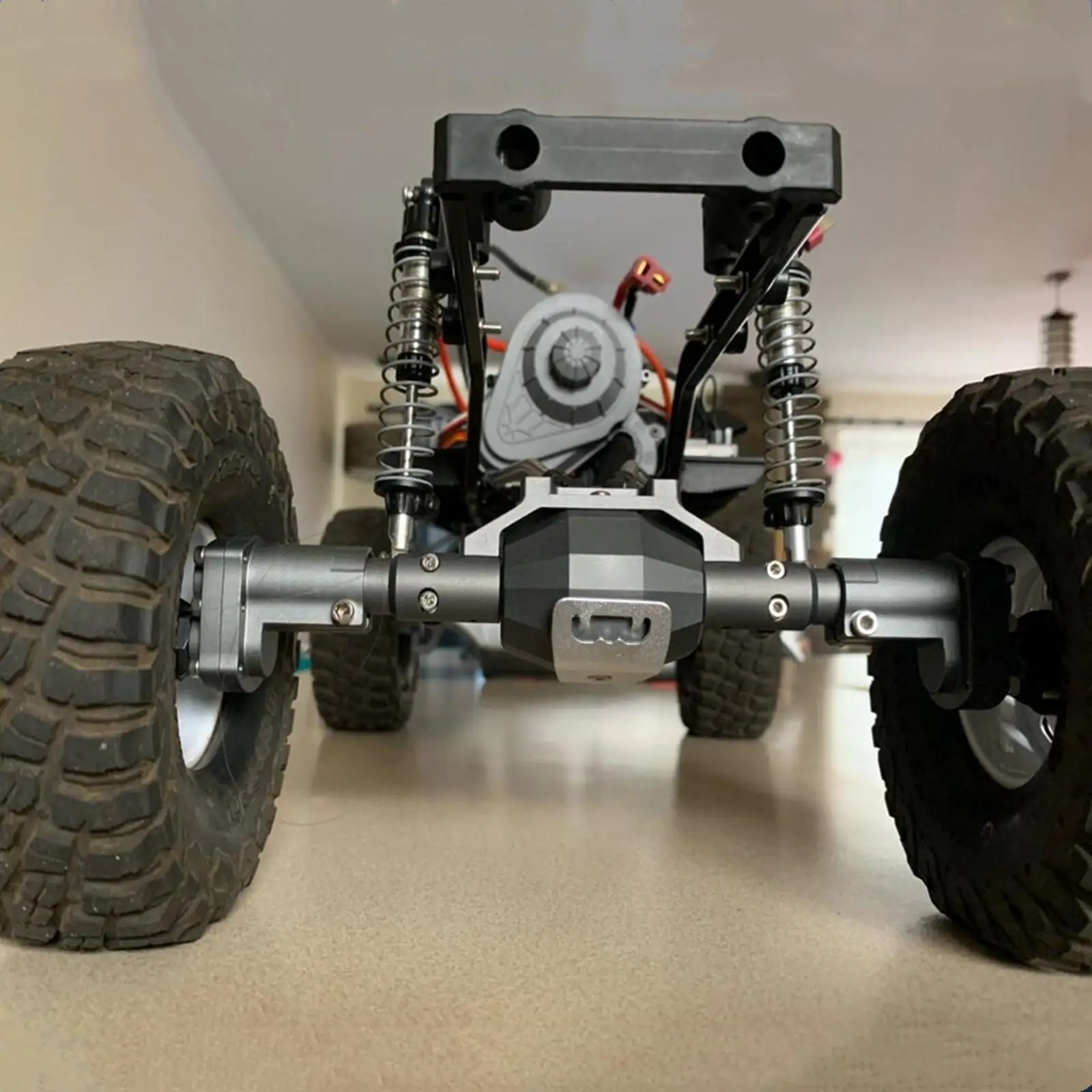 Front Rear Portal Axle Upgrade for 1 10 RC Rock Crawler Metal Axles for Axial SCX