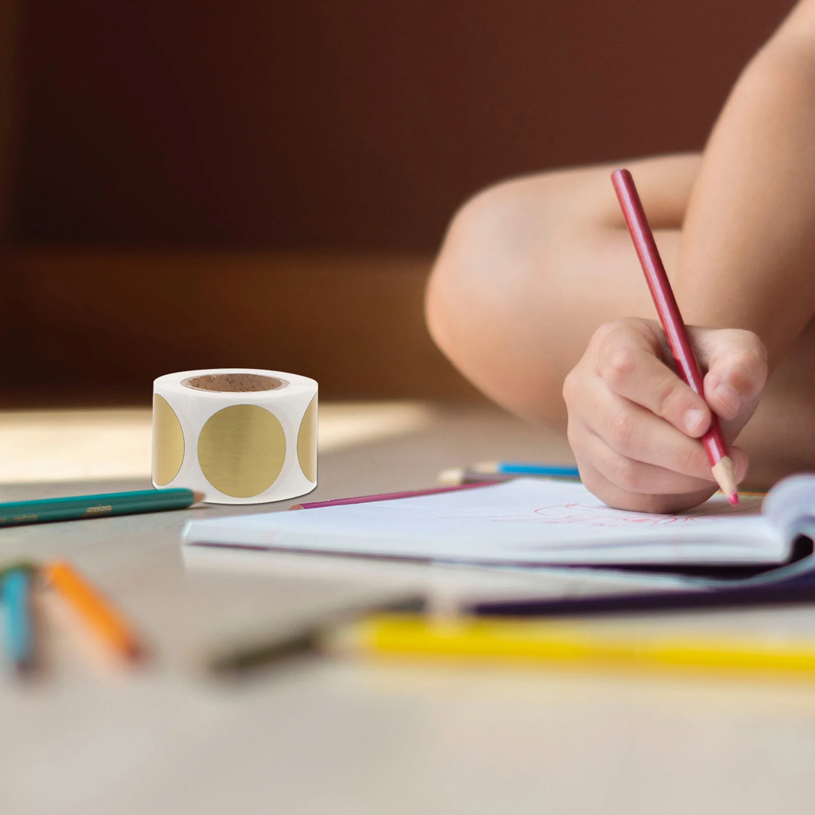 

DIY Peel and Stick Круглые скретч-наклейки Покрытие для скретч-карт Не легко носить Отлично подходит для закладок Подарочные бирки Игры для вечеринок