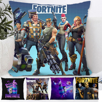 FORTNITED Pillow Cases Cartoon Anime Pillow Covers Cute Print Pillow Cases Bedroom Room Home Decoration Kid Birthday Gift