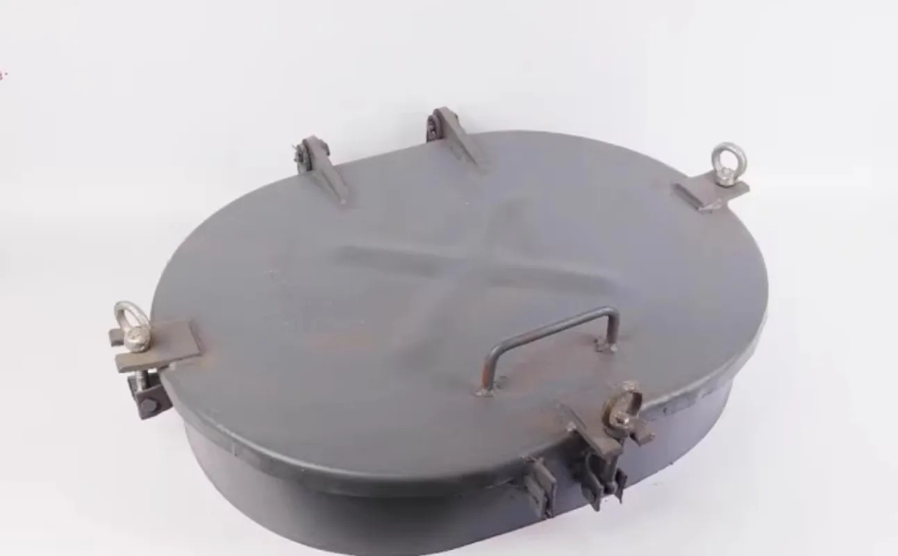 

Ship Hatch Cover Manhole Cover Vessel Parts Door Seal Cover 450*600