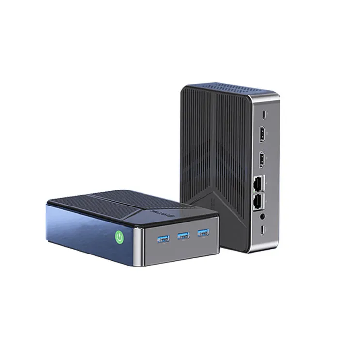 GMKtec G9 4-Bay NAS Mini PC N150 M.2 NVMe Slots Firewall Mini