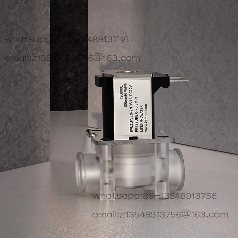 Miniature solenoid valve 12V24V water/air valve universal, coil switch pin type, spot