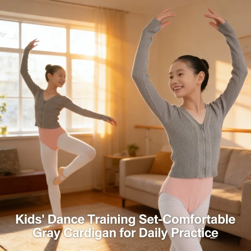 

Танцевальная куртка для девочек, кардиган, зимняя детская танцевальная куртка, шаль для балерины, свитер на молнии