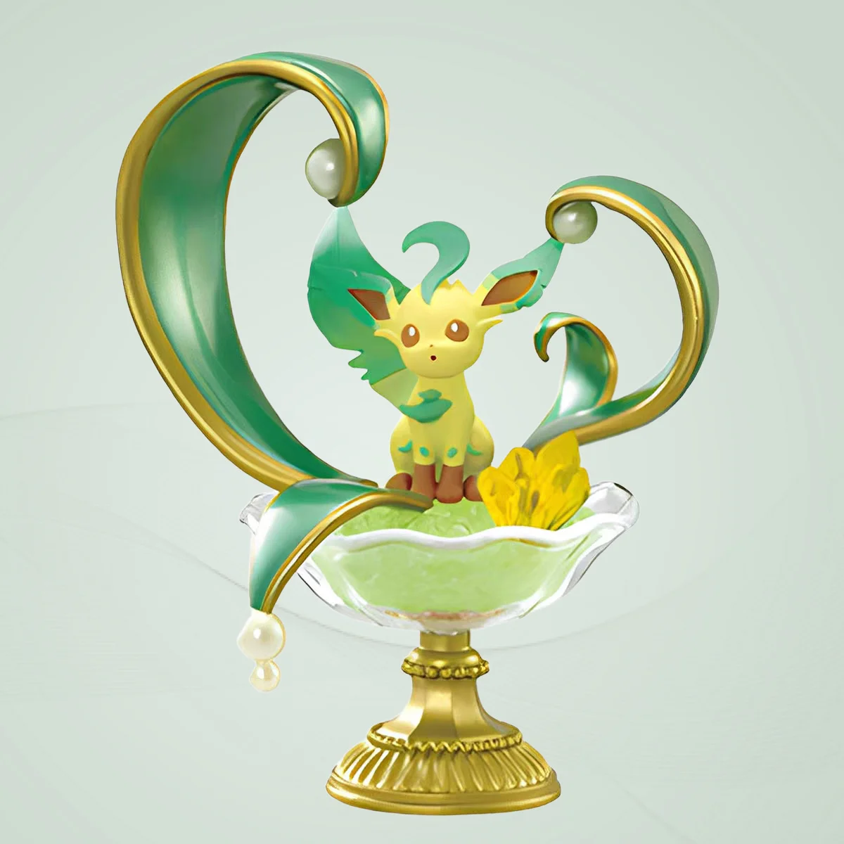 Caja ciega de monstruo de gemas, juego de Mini figuras de Gengar Vulpix Eevee Jigglypuff, juguete de modelos coleccionables de Anime, regalo, 6 uds.