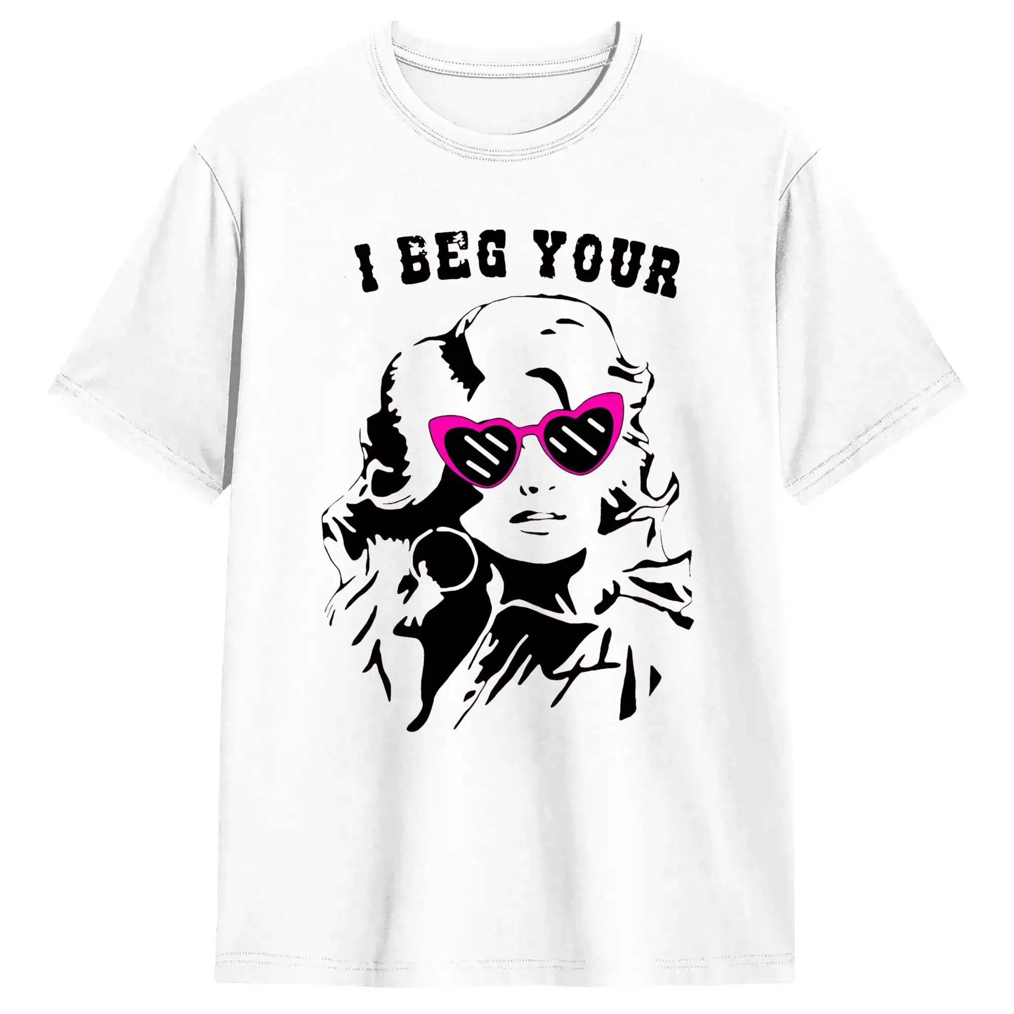 Dolly Parton Memorial  100 Cotton T Shirt For Men Beach  Classic T Shirts O Neck Novelty Tee Shirt Oversized Pattern Tops