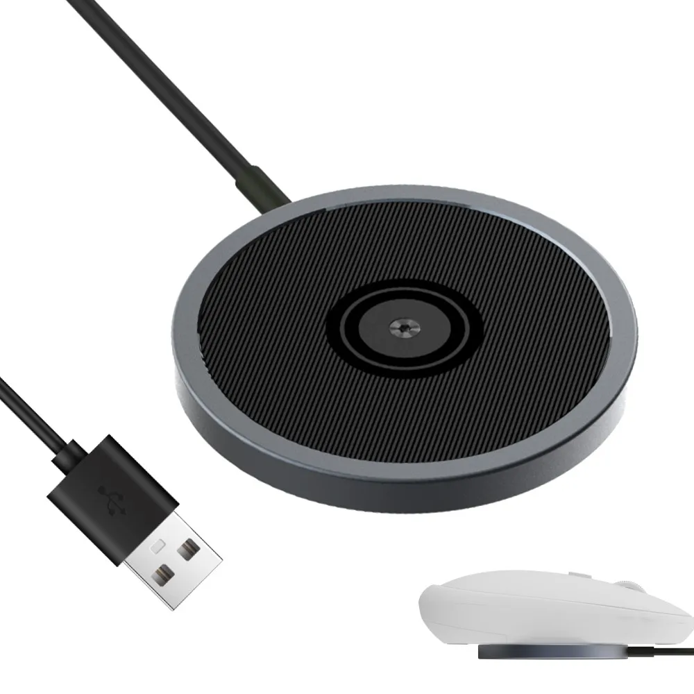 Mouse Mover Undetectable Ultra-Silent Mouse Mover Pad Simulates Real Mouse Movement No Need Software for Keeping Computer Awake