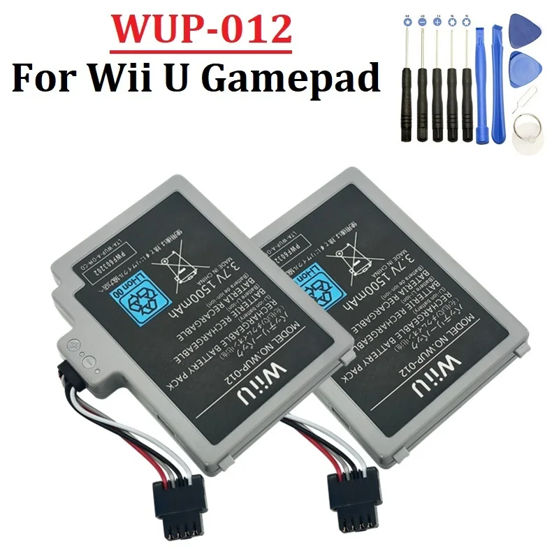 

3.7v 1500mAh WUP-010 WUP-012 Battery for Nintendo Wii U WUP-012 Gamepad Wireless Controller