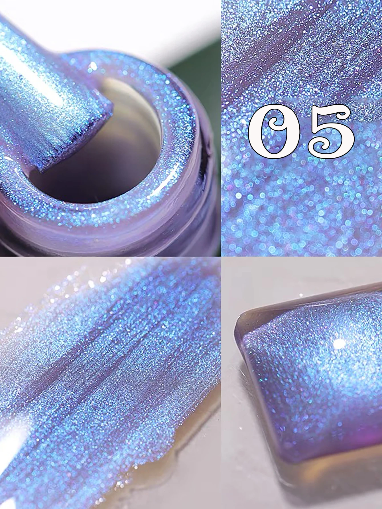 Verhéritage à ongles gel à paillettes fines, nickel é de perles, fournitures pour ongles, blanc, rêveur, populaire, WS, automne et hiver, 9 couleurs