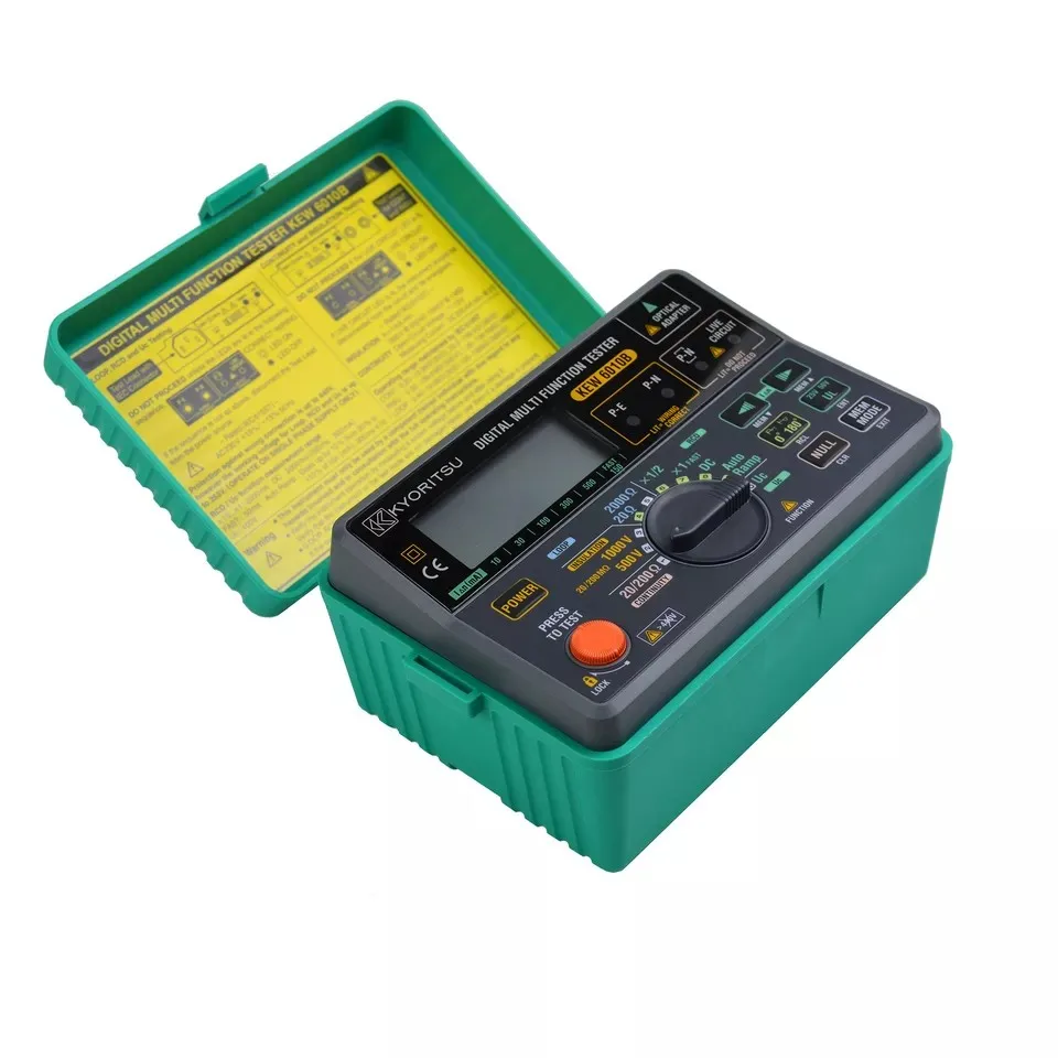 KYORITSU 디지털 다기능 테스터 (5 in 1), 메모리 및 통신 기능, 20/200OHMS, KEW6010A 교체