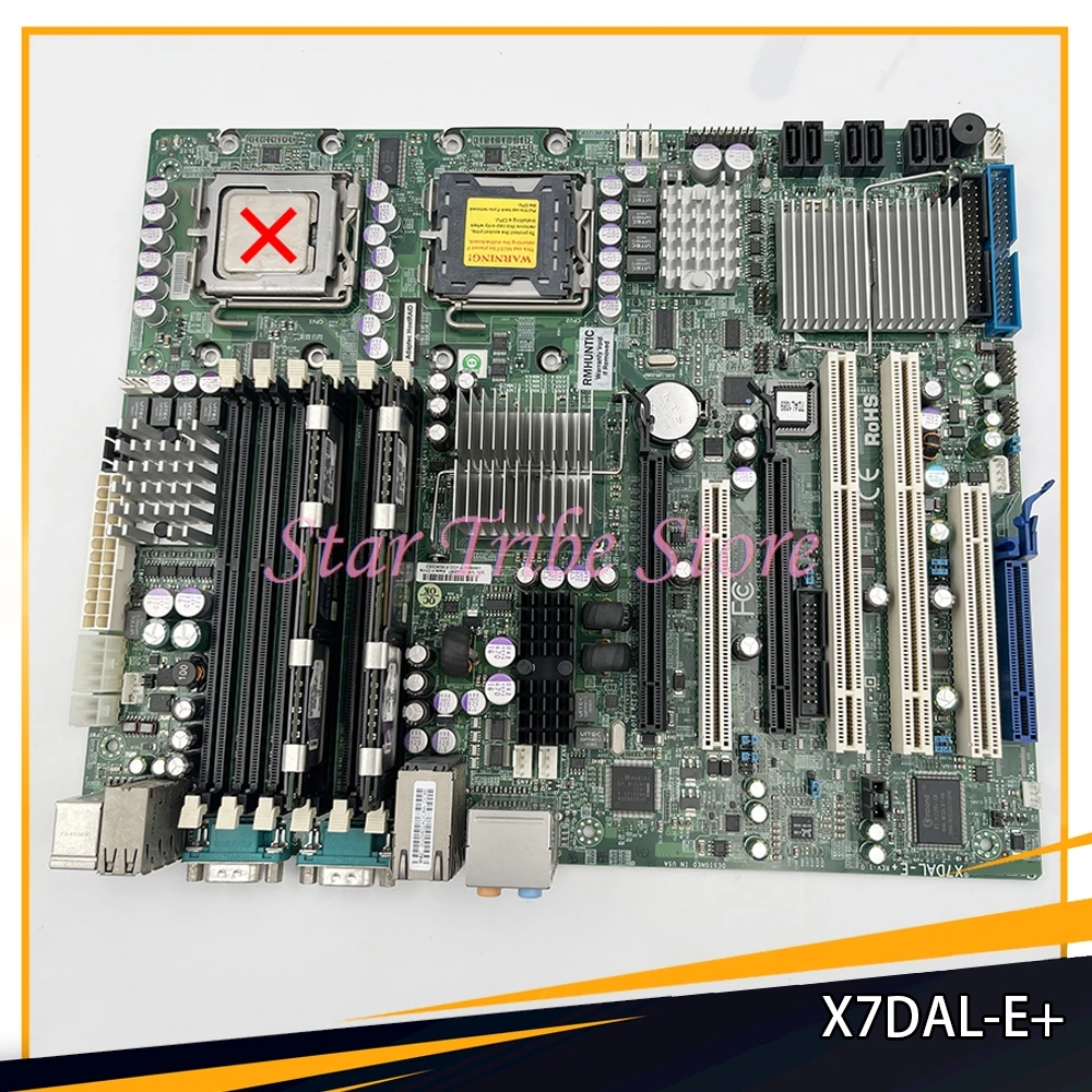 

X7DAL-E+ Двойная 771-контактная четырехъядерная плата Xeon, 5400/5300, двухъядерная последовательность 5200/5100/5000, материнская плата для рабочей станции