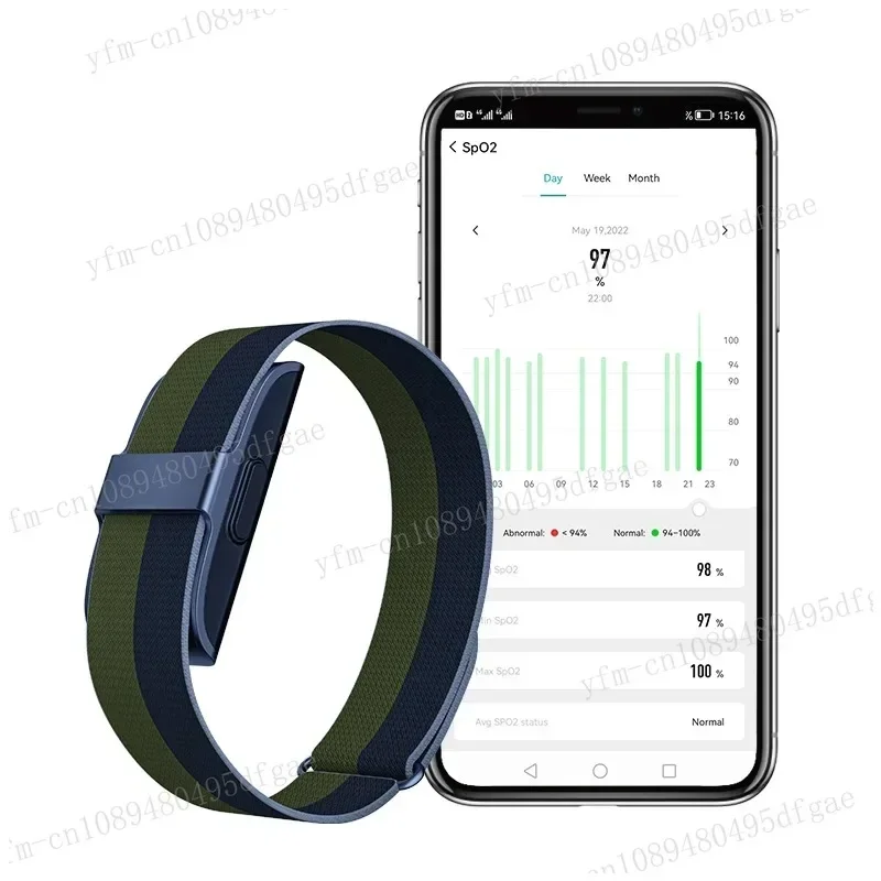 2208 Sleep GPS positioning without touch screen display smart bracelet, suitable for IoT users with SDK 2024