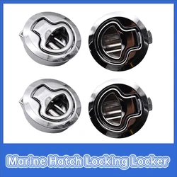 Marine Hatch Locking Locker Boat Deck Hatches Flush Pull Slam Latch Mount Latch Lift 1/2/4pcs Hatch Lock Stainless Steel