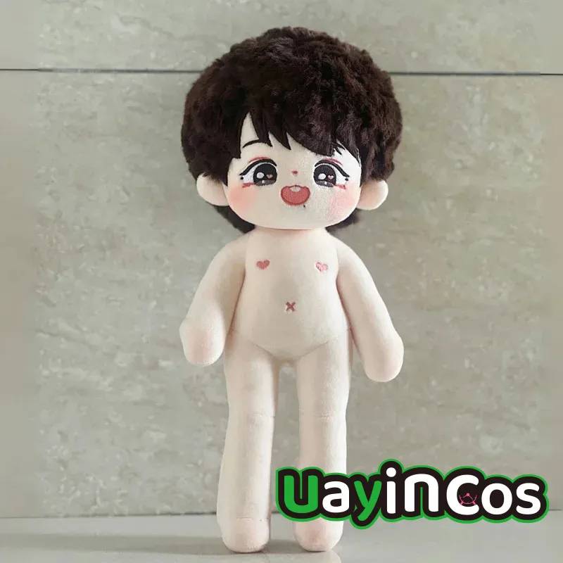 

Оригинальный 30 см Ван Ибо Сяо Чжань, мягкие плюшевые куклы, тело со скелетом, украшение для одежды, аниме-игра, игрушки, подарки на Хэллоуин для детей