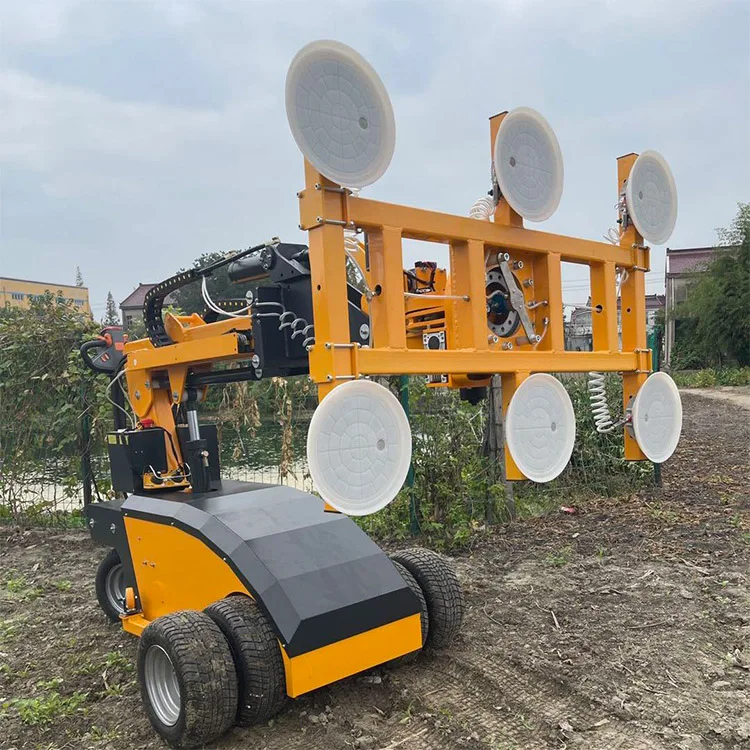 200kg-800kg Mobile Electric Vacuum Glass Lifter Heavy Duty Suction Cup Hoist for Window Door Installation Customized