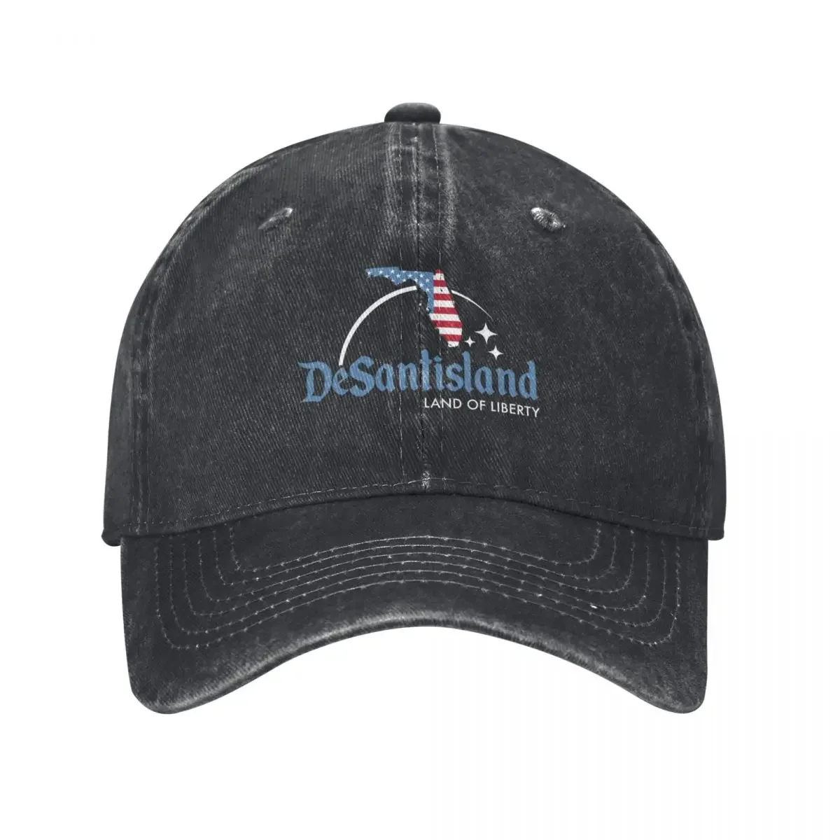 

DeSantisland Land of Liberty Baseball Cap Beach Bag sun hat For Man Women's