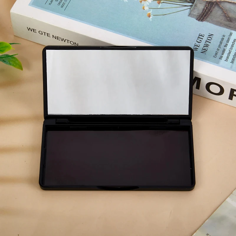 Boîte de support de Palette magnétique vide professionnelle avec miroir pour étui de maquillage de fard à paupières poudre Blush