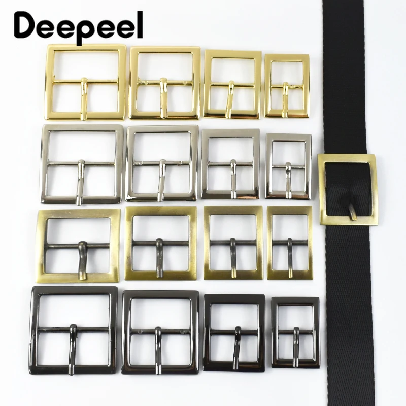 5/10Pcs 16-38mm Metal Pin Buckle Bag Strap Slider Adjustable Clasp for Leather Belt Shoes Clothes DIY Craft Hardware Accessories