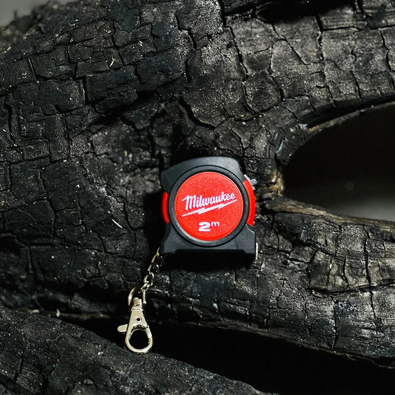 Imagem -05 - Milwaukee-mini Tape Measure Keychain Portátil Decorar Interior ao ar Livre Ferramenta de Medição 48225507 2m