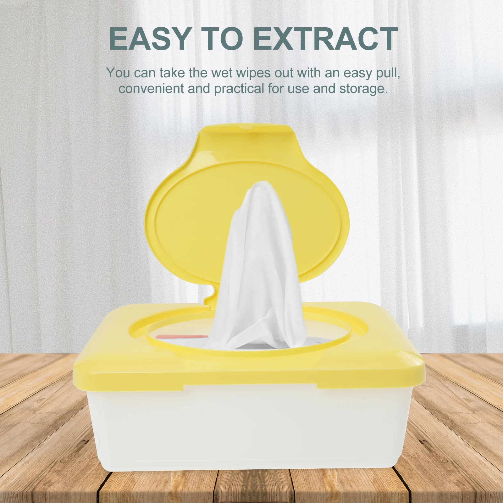 

3pcs Wipes Dispensers Refillable Wet Tissue Boxes Portable Storage Holders For Diapers Batteries Leak-Proof