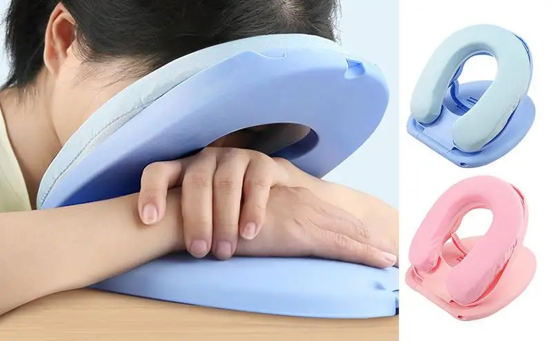 

Napping Pillows for Desk Nap Pillow Office Table School Desk Pillow Relieve Pain Orthopedic Neck Pillow for Teenagers School