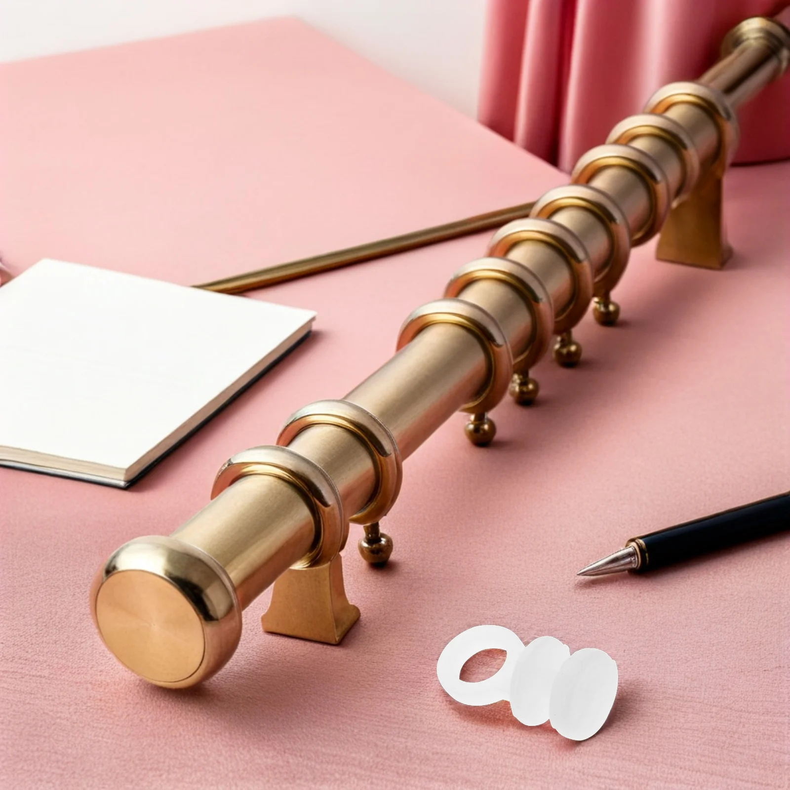 

150Pcs Universal Curtain Track Gliders Plastic Sliding Hooks for Drapes No Tools Needed Curtain Rail Holders Set